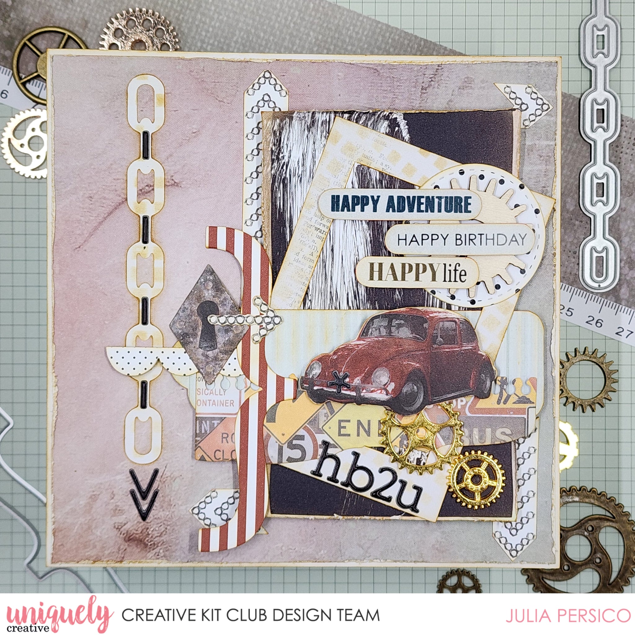 Uniquely Creative - Seize the Day - Card Making Kit