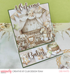 WELCOME BABY EASEL CARD - DEB WATTS