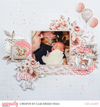 BABY GIRL LAYOUT - LISA AMIET