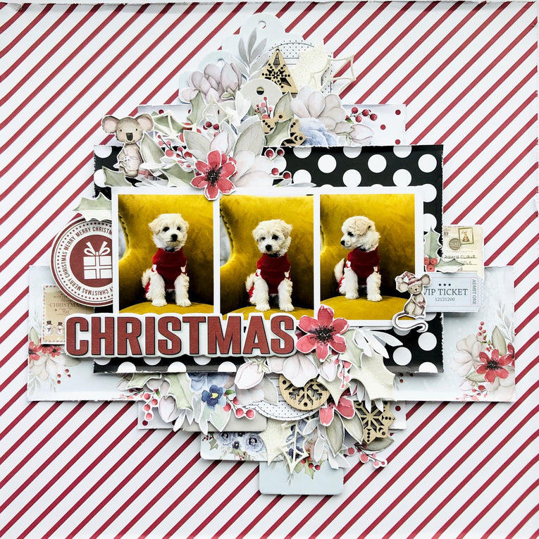 Christmas Video Tutorial - Tracey Schulz - Uniquely Creative