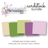 12 x 12 Serenity Cardstock Bundle