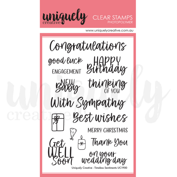 Photopolymer Stamps | Craft Stamps | Uniquely Creative